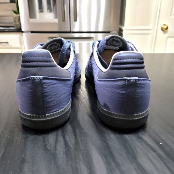 Adidas Samba Men's Sz 4.5/Women's Sz 5.5 Originals OG Preloved Blue Ink Sneakers - Picture 13 of 15